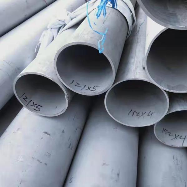 SCH40 tubulação de aço inoxidável SCH80 SCH160 TP347 ASTM A213 A312