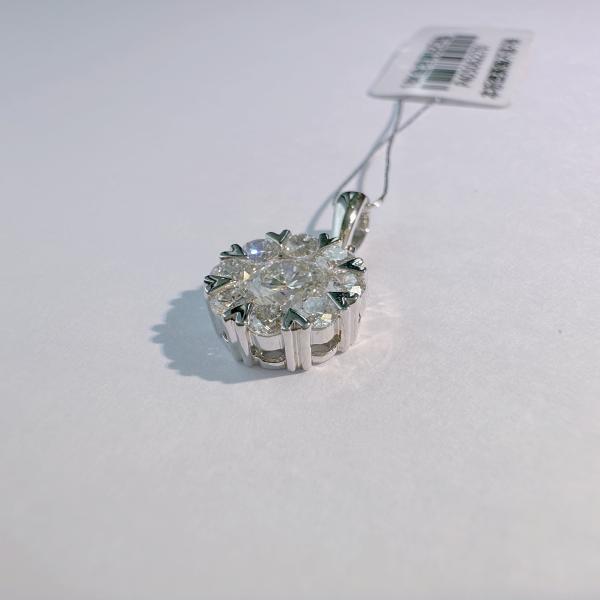 18K Gold Luxury Pendant Necklace Handmade Fashion Jewelry New Design Women Anniversary Wedding Banquet Diamond Rings