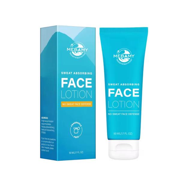 Lotion antitranspirante Efficace Contrôle Longue durée Crème pour le visage antitranspirant Sueur absorbant Crème et lotion pour le visage