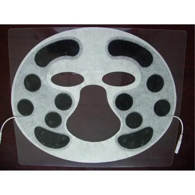 Eletrodos para a pele massagista de rosto Tens Pad de eletrodo pré-cableado Tipo para uso de beleza