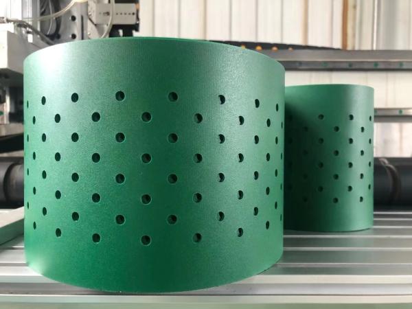 Esteira transportadora industrial Pvc Pu F para processamento de alimentos