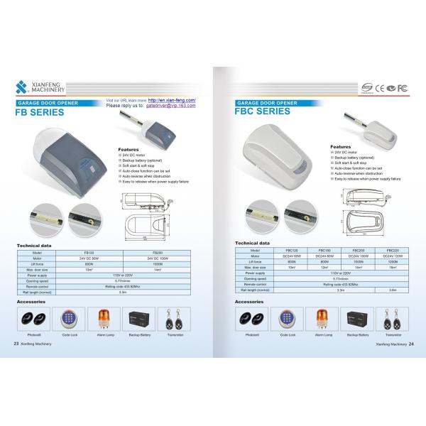 Automatic Sectional Overhead Garage Door Operator