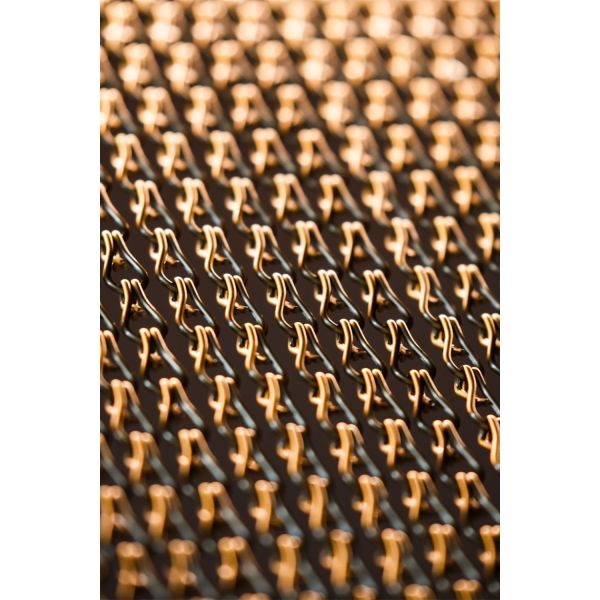 12x24mm Chain Size Aluminium Chain Curtain With 60% Open Area And 1.2mm Wire Diameter For Insect Protection