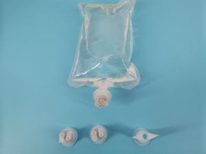 Double Foldable Single Valve Break off Infusion Cap for Lvp PP Infusion Bottle