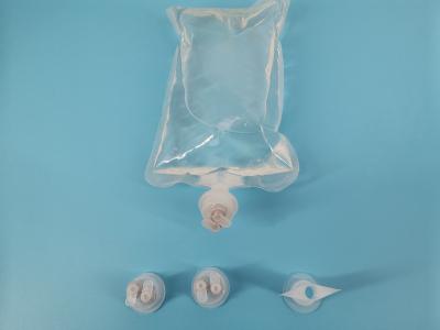 Double Foldable Single Valve Break off Infusion Cap for Lvp PP Infusion Bottle 30mm Euro Cap with Two Head
