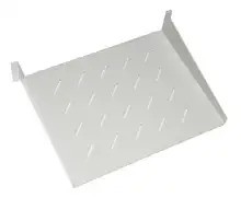 Universal Vented Rack Mount Tray for 19 Inch Network Equipment Cabinet 1.5mm Thickness