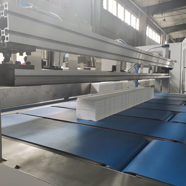 380V Voltage Folding Tissue Paper Making Machine for Full Automatic Embossing Printing
