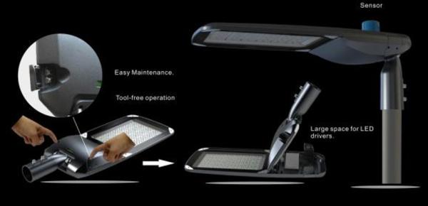 Solar Power Smart Led Street Light 50 Watt 60 Watt 80 Watt 100Watt ip65 150w/l luminous Efficiency