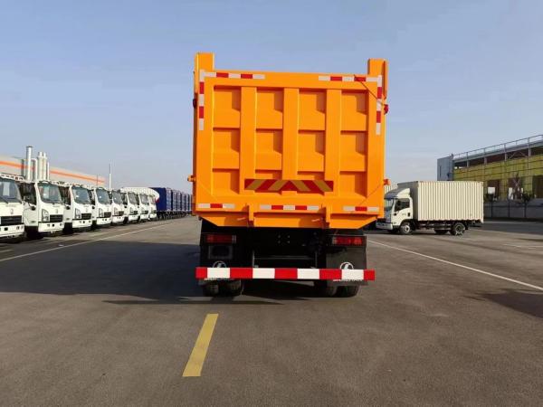 6x4 SHACMAN Heavy Dump Truck H3000 Six Wheel Tipper Truck 430 EuroII  Yellow