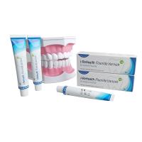 verniz do fluoreto de sódio do cheiro 5% do melão 10g/Piece para pediatra