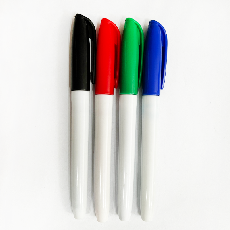 Factory Directly 4PCS High Quality Colorful Office Erasing Easy Marker Set Bullet Tip Whiteboard Marker