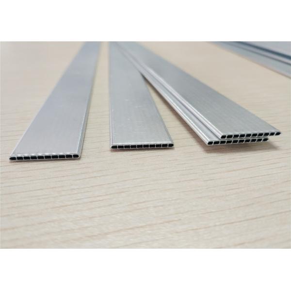 Auto Condenser Aluminum Spare Parts Extruded Channel Multi - Port Tube