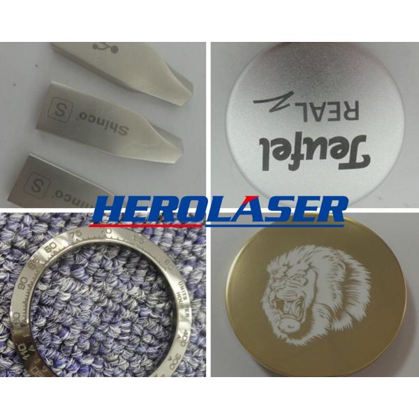 High Reliability Powerful 30W Fiber Laser Marking Machine With Rotary Axis
