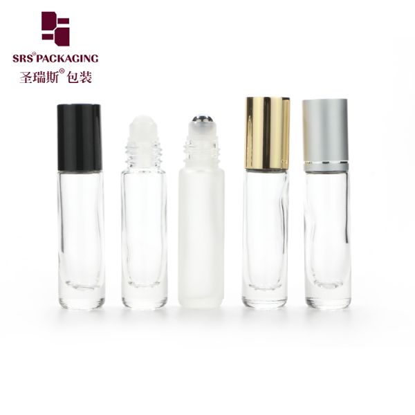 1/3oz Essential Oil Custom Gradient Color Glass 10ml Roll on Glass Bottle