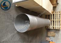 Resistência do Abreaction de Mesh Non Clogging Capabilities High do fio da cunha dos SS 304