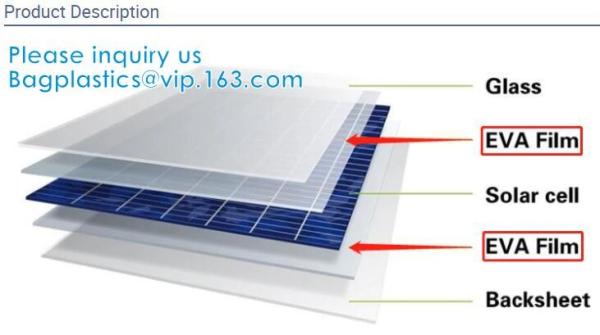 Biodegradable EVA Photovoltaic Film PEVA Laminated Film TPU Hot Melt Film TPU Adhesive Film Color TPU film