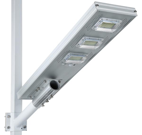 Lâmpada de rua de alumínio Ip65 50W 100W 150W All In One Solar LED para ruas e estradas