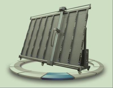 Voltagem 380V/50Hz Máquina de corte vertical de alta velocidade para tamanho máximo 1224/2440mm