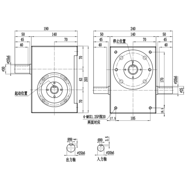 DS Series Free Stop Cam Indexer with Shaft Output and High Repeat Positioning Accuracy for Intermittent Transmission