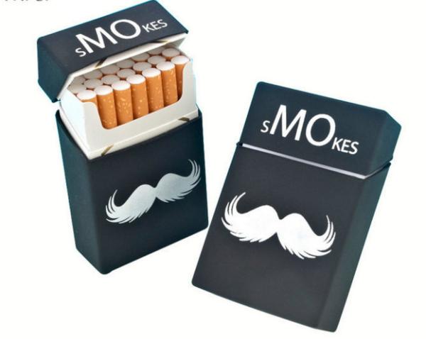 Promotional Printed Logo Silicone Rubber Cover , Silicone Cigarette Box Pack Cover