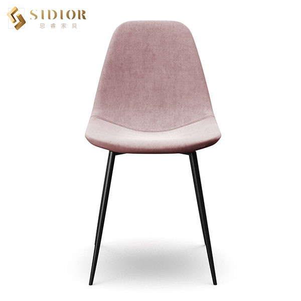 ODM Upholstery Dining Chair Modern Comfortable Fabric Chairs SGS Approved