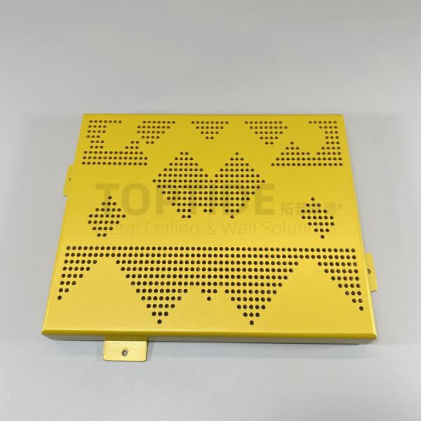 Exterior Outdoor Aluminium Metal Decorative Perforated Wall Cladding Systems