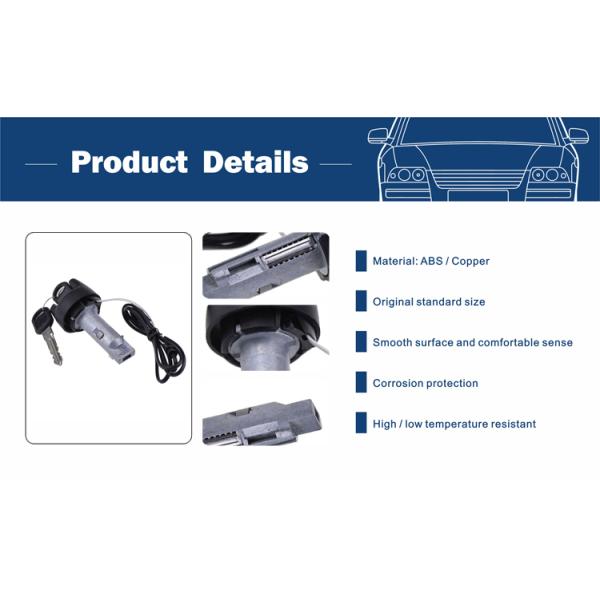 ABS / Copper Automotive Ignition Switch For Buick Century Regal 1997 - 2005 26054914