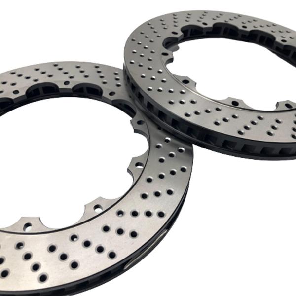 355x12 Drilled Brake Disc For Rear Wheel PCD 207-12 M6 Friction Surface 56
