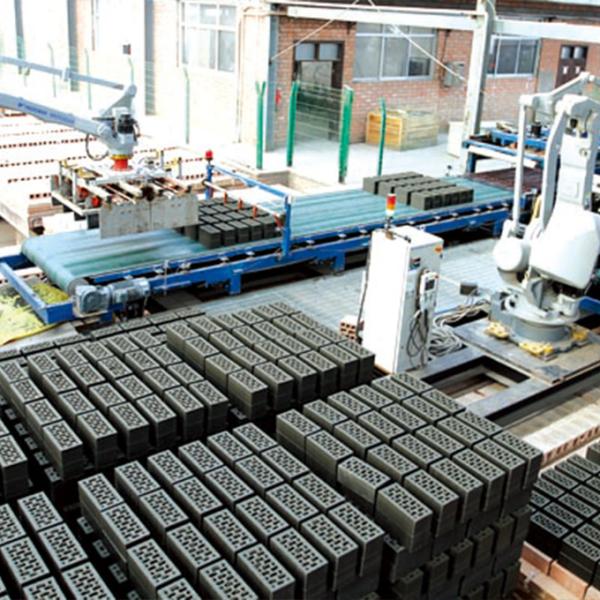 Машина делать кирпича машины установки кирпича робота автоматическая 30000 Bricks/H