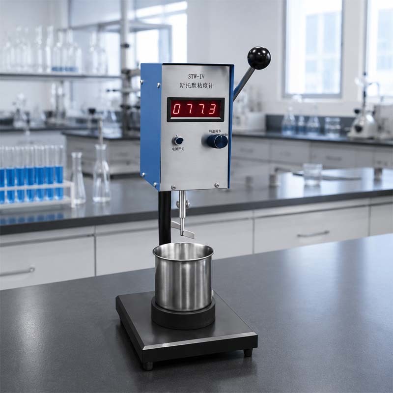 KU-2 ASTM D562 Krebs Viscometer Automatical Coatings Paints Viscosity Tester STM-IV Viscosity Meter Viscosity Measuring Machine
