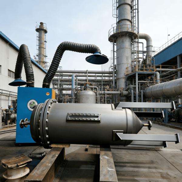 Stainless Steel Steam Water Separator with 0.1-10 Mpa Design Pressure and Customized Size for Industrial Applications
