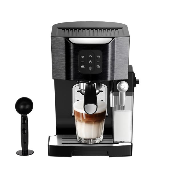 máquina do café do estojo compacto 1450W com o tanque de água removível da barra de Frother 15 do leite