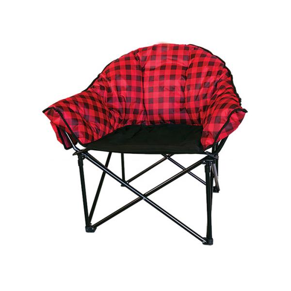 PE Coated Folding Indoor Padded Chair 600D Polyester