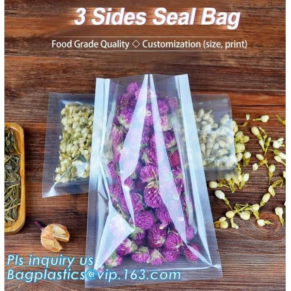 Food Grade Doypack Standup Square Bottom Quad Eight Side Seal Gusset Ziplock Pouch For Dried food storage