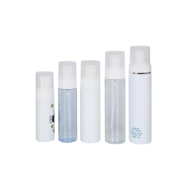 Bouteille de pulvérisation cosmétique PET transparente et durable avec brouillard fin pour une application facile 60ml 80ml 100ml 120ml 150ml UKP03