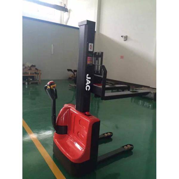 тележек штабелеукладчика 1000kg Walkie рангоут Semi электрических одиночный