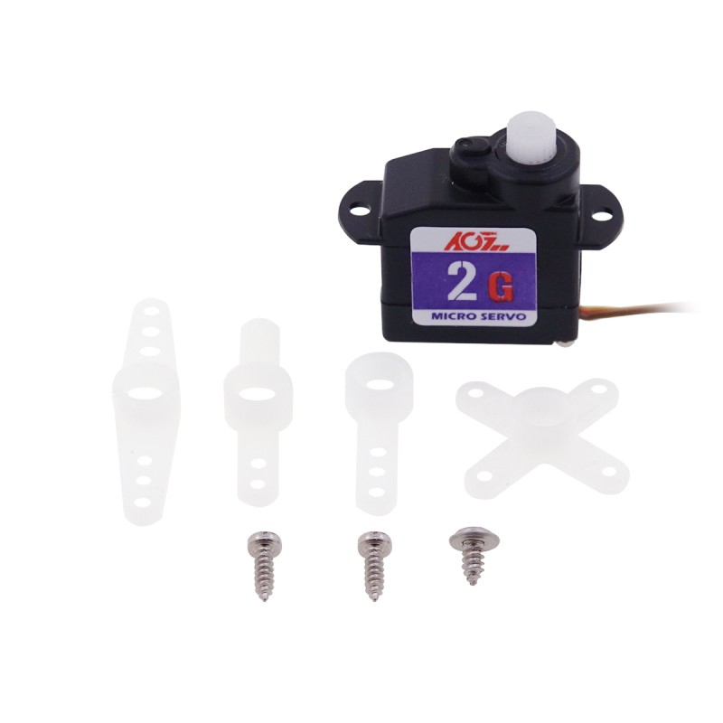 New AGFRC Factory Price 2.2g 120 Degree Plastic Gear 0.11KG 4.2V Durable Coreless Digital Mini RC Aircraft Robot Servo