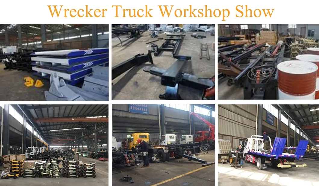 Dongfeng 4tons 6tons Breakdown Recovery Truck Heavy Duty Road Recovery Vehicle