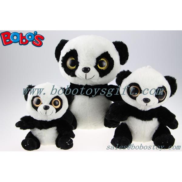 Hot Sale Stuffed Panda Animal Toys With Big eye