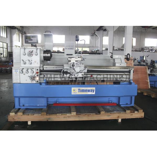 Metal Turning 410mm Swing Horizontal Lathe Machine Tool at with and 0.01mm Roundness