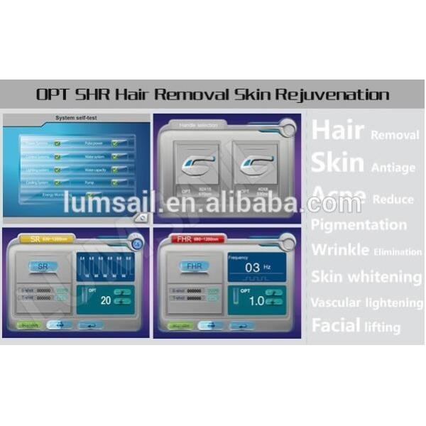 Касайтесь охлаждая машине удаления волос лазера ИПЛ/машине Реджунватион кожи безболезненным