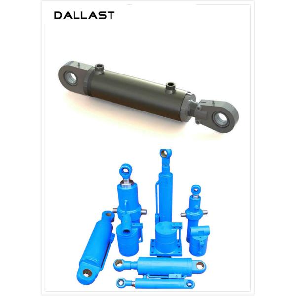 Double Acting Welded Farm Hydraulic Cylinders Piston Type for Sale