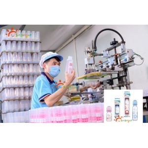 Бутылки теплостойкого Hi младенца шеи 9oz 250ml прозрачности стандартного стеклянного питаясь