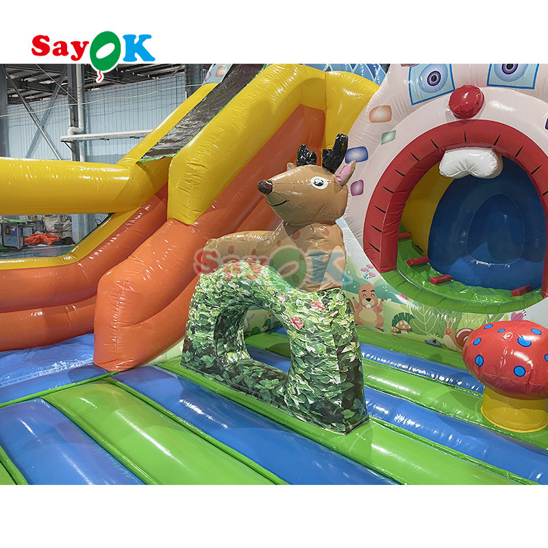 OEM/ODM Inflatable Bouncer Slide With Customized Design And Repair Patch