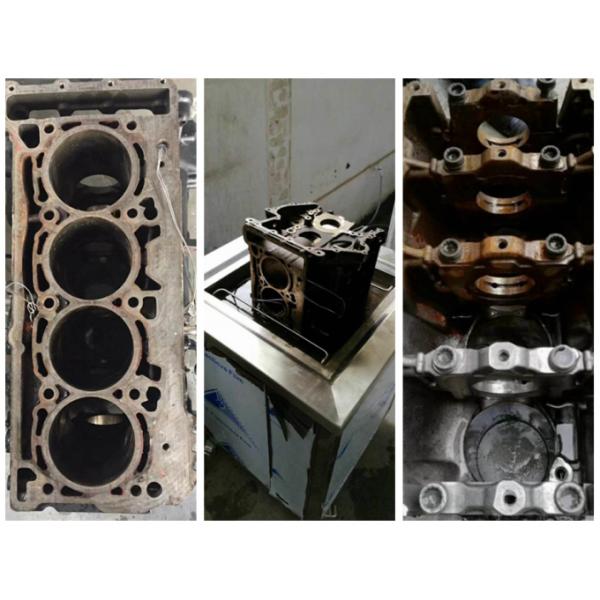 Automotive Industrial Ultrasonic Cleaner 80L Tank For Cylinder Head Radiator Parts