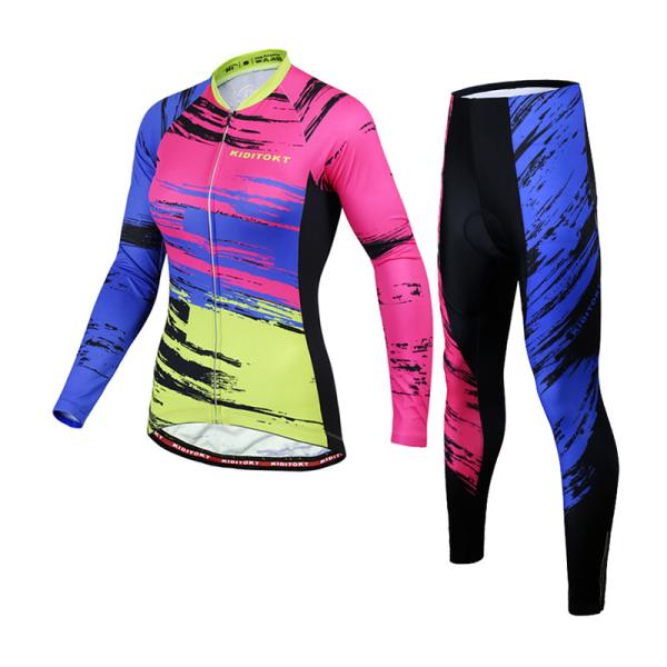 breathable Womens Cycling Tights sport apparel XS-3XL with Lycra fabric
