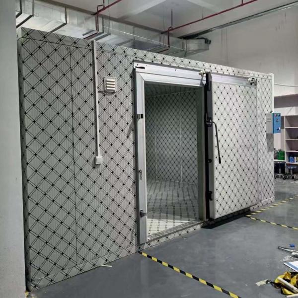 Cold Room Walk-In Refrigeration Food Storage Room With PU Panel