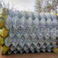 6ft Hot Dip Galvanizado Chain Link Wire Mesh Parque Cercas de segurança