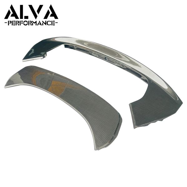 Dry Carbon Fiber Rear Spoiler Assetto Fiorano Type Ducktail Rear Wing Tailored for Ferrari SF90 Stradale PHEV Vehicles