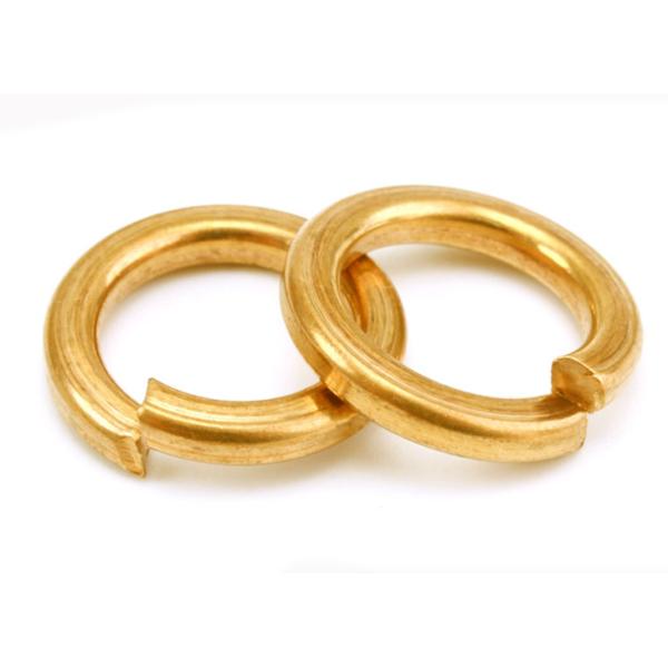 Шайба весны H65 пружинных шайб весны DIN125 DIN127 GB93 латунная медная метрическая латунная